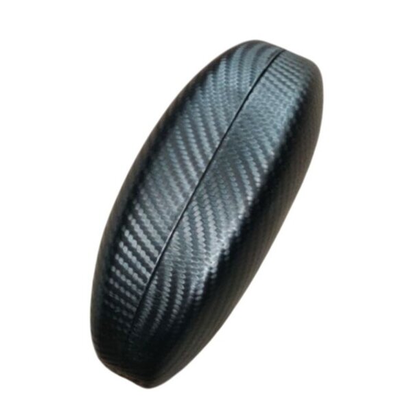 Nou Devon Black Unisex Hard Shell Eyeglass Case Sleek Travel Techcore Minimalist - Picture 4 of 5